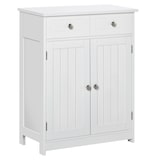 thumbnail of kleankin armario auxiliar de baño mueble auxiliar de baño con 2 cajones 2 puertas y estante Ajustable estilo moderno para ducha dormitorio 60x30x75 cm