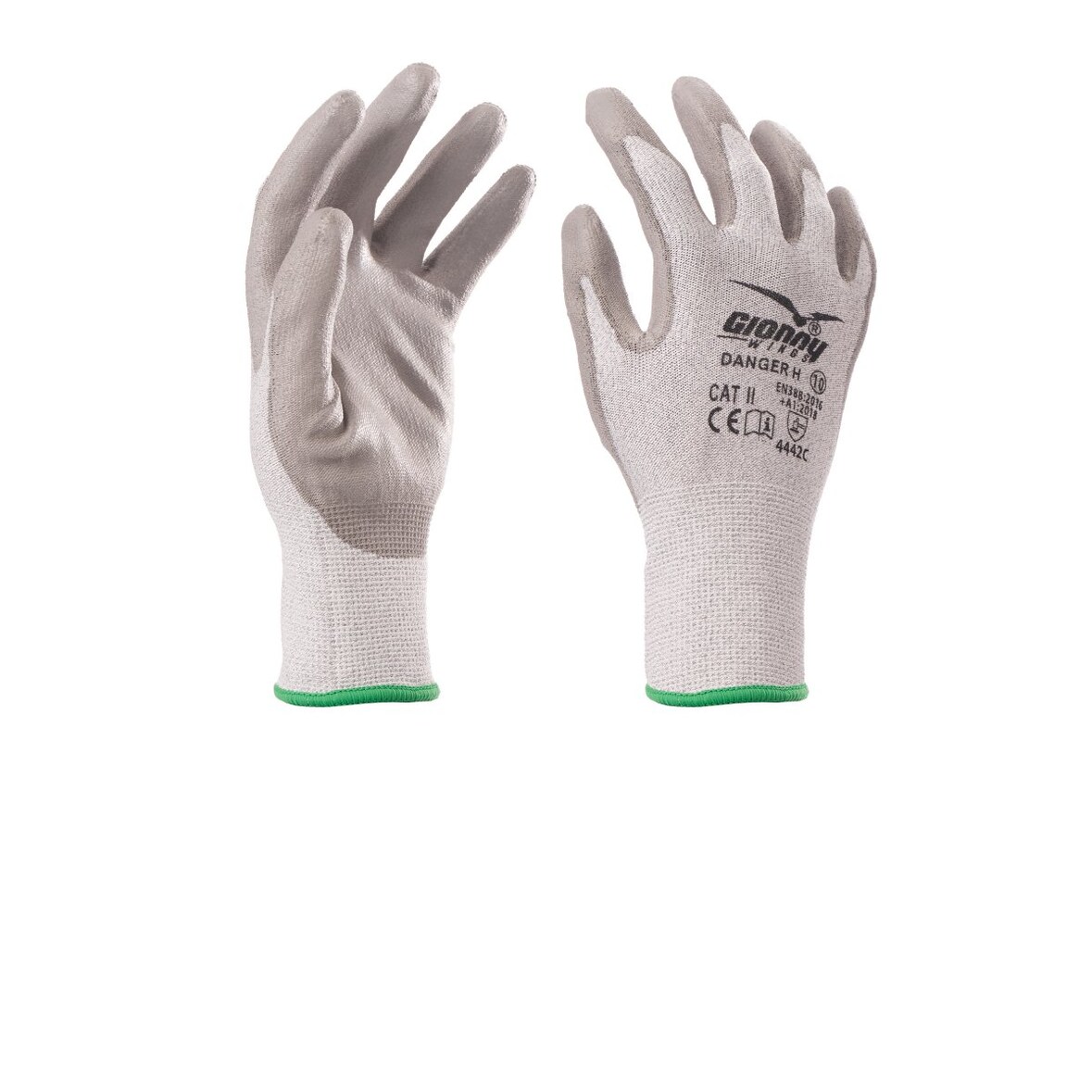 PAYPER Schnittschutzhandschuh DANGER H - Level C - PU-Beschichtung - HPPE GRAU 7