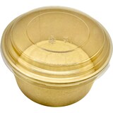 thumbnail of 1300 ml Salatschüssel aus Pappe mit transparentem PET-Deckel / 300 Stk.