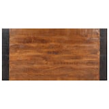thumbnail of Table à manger 140x70x76 cm Bois de manguier brut massif Modèle Sirius Cuisine