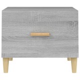 thumbnail of vidaXL Couchtisch Grau Sonoma 50x50x40 cm Holzwerkstoff