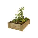 thumbnail of HORTALIA Caixa de cultivo Box L30 em madeira tratada para exterior - 120x80x30 cm