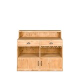 thumbnail of TRADIS Bar à vin H100 cm, 2 portes, 2 tiroirs, bois massif