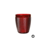 thumbnail of Excelsa lot de 6 verres 40 cl Diamond plastique 40 cl rouge