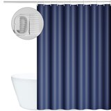 thumbnail of Duschvorhang 180x200cm Wasserdicht Badewannenvorhang Anti Schimmel Wannenvorhang mit Ringe