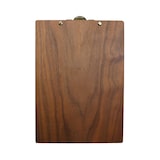 thumbnail of Hungry Club Porte Menu en bois A4 "Le Pincé" - Noyer - Pince Dorée