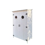 thumbnail of Moderner Gartenschrank TONI weiß