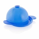 thumbnail of Spätzle-Set Garhaube Spätzlehobel Dampfgaren Mikrowellen Abdeckhaube Käseglocke