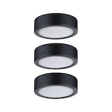 thumbnail of Paulmann Éclairage sous-meubles LED Pukk 3x3,5W 65mm 3x210lm 230V rond Noir 99990