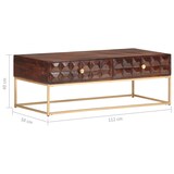 thumbnail of vidaXL Couchtisch 112x50x40 cm Massivholz Mango