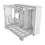 thumbnail of Boîtier Pc - Corsair - 2500x Tempered Glass Micro Atx Dual Chamber - Blanc