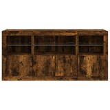thumbnail of vidaXL Sideboard mit LED-Leuchten Räuchereiche 142,5x37x67 cm