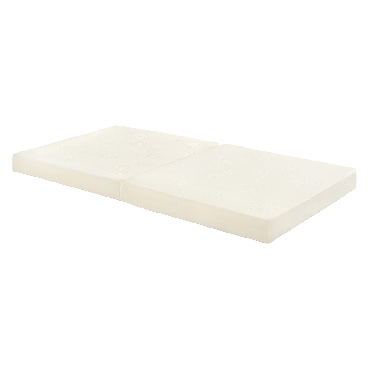 P'tit Lit - Matelas de Voyage Bébé - 60x120 cm - Pliant - Epaisseur 7 cm : Moelleux et confortable - Idéal pour couchage d'appoint