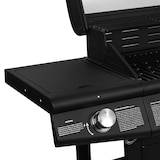 thumbnail of TAINO RED 6+1 gasbarbecue BBQ GRILLWAGEN RVS branders+ zijbrander zwart