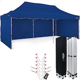 thumbnail of Pavillons & partyzelte 3x6 m - mit 3 Wänden - Blau
