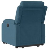 thumbnail of vidaXL Massagesessel mit Aufstehhilfe Elektrisch Blau Samt