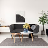 thumbnail of Loungesofa / Couch HAYRIVER Stoff grau hjh LIVING