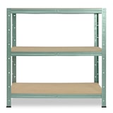 thumbnail of shelfplaza HOME Schwerlastregal 100x60x50 cm in grün mit 3 Böden und 175 kg Traglast pro Boden