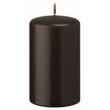 thumbnail of Flachkopf-Stumpenkerzen Chocolate Schokolade 200 x Ø 40 mm, 10 Stück