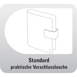 thumbnail of Terminplaner Standard A5 Slim Einsteiger schwarz