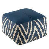 thumbnail of Kelim Sitzwürfel 50x50 H35cm Pouf Fußhocker Sitzhocker Bodenkissen Fußschemel : blau - jeans blue