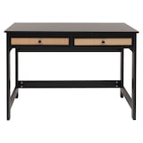 thumbnail of Schreibtisch | HxBxT 78x110x60 cm | Schublade Holz | Schwarz | Bürotisch Laptoptisch Arbeitstisch
