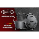 thumbnail of GUSSKÖNIG  Dutch Oven 9 l ohne Füße 2in1