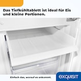 thumbnail of Exquisit Kühl-Gefrierkombination KGC233-60-HE-040D weiss | 173 l Nutzinhalt | Weiß