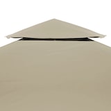thumbnail of vidaXL Pavillon-Ersatzdach 310 g/m² Beige 3x3 m