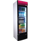 thumbnail of ZORRO Drankkoelkast ZK 280 | Wit/Zwart met glasdeur | 280 liter