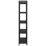 thumbnail of vidaXL Bücherregal Schwarze Eiche 80 x 30 x 153 cm Holzwerkstoff