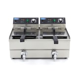 thumbnail of Friteuse - 2 x 13 L - 2 paniers - avec robinet de vidange