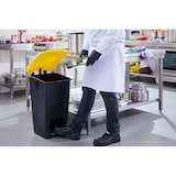 thumbnail of METRO Professional Poubelle, 60 L, avec pédale, jaune/noir