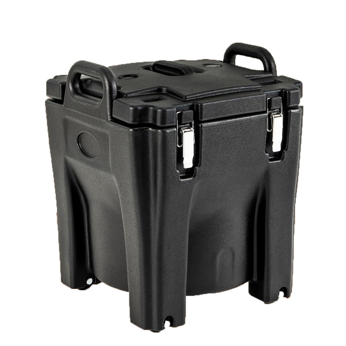 COSTWAY 30L Koelbox Geïsoleerde Box met Wielen, Stapelbare Thermische Box met RVS Interieur