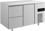 thumbnail of Gastro Kühltisch Umluftkühlung 2 Schubladen 1 Tür 1400x700x850mm -2/+8°C