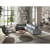 thumbnail of Angel Cerdá Divano relax chaise longue destro in pelle grigia 6217C 330 x 224 x 100