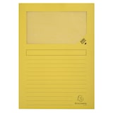 thumbnail of Lot de 4 Paquet de 100 chemises à fenêtre FOREVER, coloris jaune