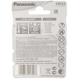 thumbnail of Panasonic pila litio foto cr123a 3v blister*1