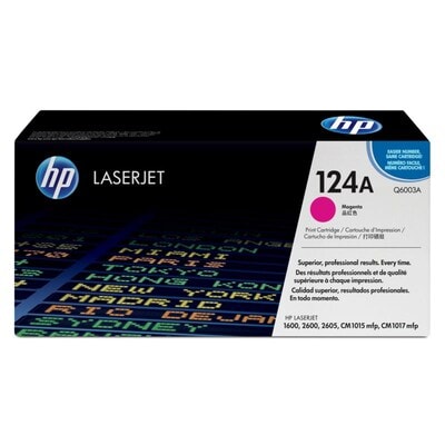 HP Q6003A / 124A Original Toner Magenta fuer ca. 2.000 Seiten