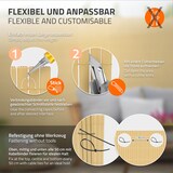 thumbnail of PVC Sichtschutzmatte Sichtschutzzaun Sichtschutz Zaun Rolle Windschutz 140x300cm