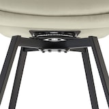 thumbnail of tectake Silla giratoria con reposabrazos Alicon, tapizada - Juego de 6 beis grisáceo