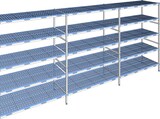 thumbnail of Tournus Equipement Rayonnage à clayettes amovibles 5 niveaux 205 x 483,7 x 56 cm Tournus - PCQ4837