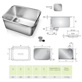 thumbnail of Escorredor de pia industrial soldável em aço inoxidável - VD