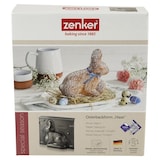 thumbnail of Zenker Special-Season Hasen-Backform 500 ml, inkl. vier Verschlussklammern, Oster Backform, Kuchen Form, Antihaft Classic, 9100