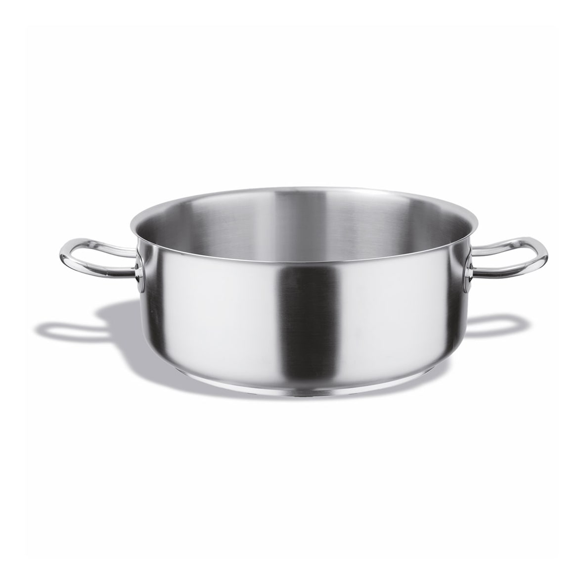 cacerola 50 cm. 39 l. baja acero inox. sin tapa