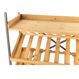 thumbnail of Meuble range bouteilles   et métal -  Marron  Bois Amadeus 83.5x30 cm