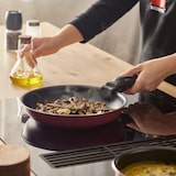 thumbnail of BERGNER Click&Cook - Juego de 2 Sartenes Ø22Ø26cm Aluminio prensado rojo con Mango extraíble