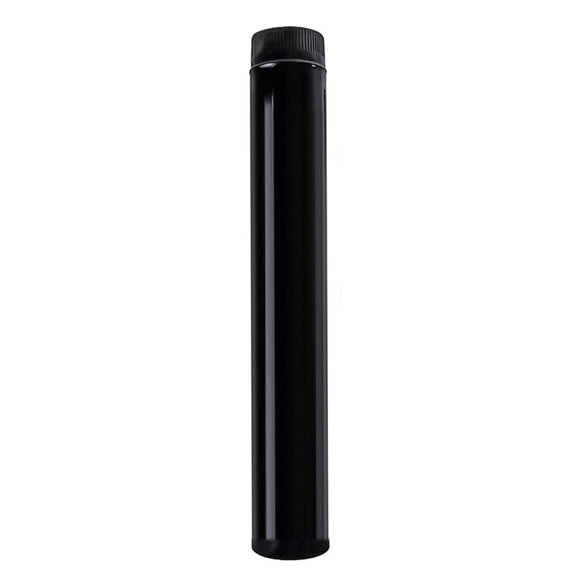 Ligne professionnelle Wolfpack - Tuyau de poêle en acier vitrifié noir Ø 120 mm