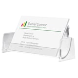 thumbnail of SIGEL Visitenkartenhalter VA120 max. 50Karten Polystyrol glasklar