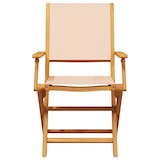 thumbnail of vidaXL 3-tlg. Bistro-Set Beige Stoff und Massivholz